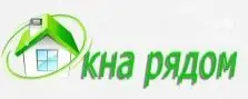 Окна рядом логотип @ oknarydom