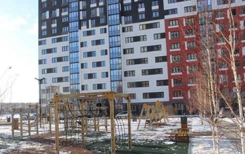 Фото: Остекление ЖК «Околица»&nbsp; ©&nbsp;novolit